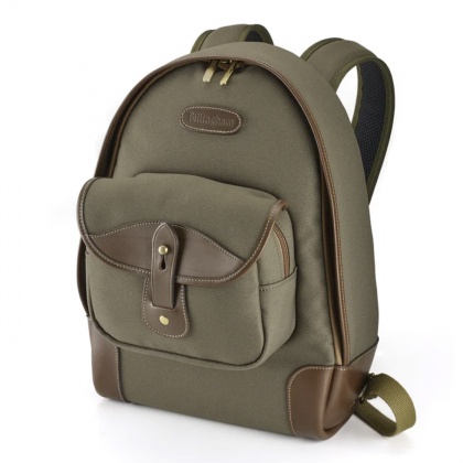 Billingham 35 Rucksack, Sage Fibrenyte-Chocolate Trim Billingham 35 Rucksack, Sage Fibrenyte-Chocolate Trim