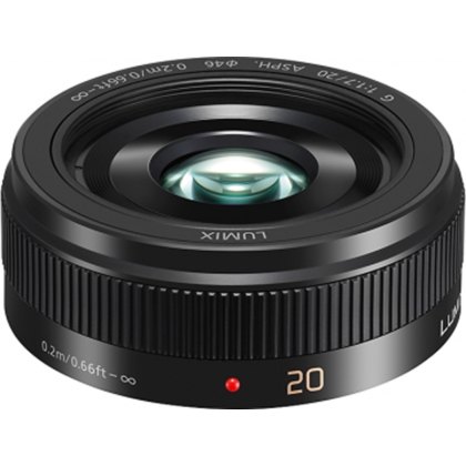 Panasonic 20mm f1.7 II Pancake lens, black Panasonic 20mm f1.7 II Pancake lens, black