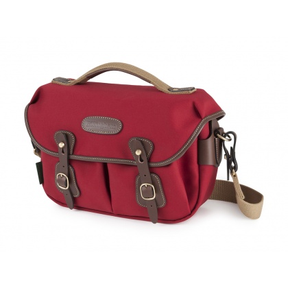Billingham Hadley Small Pro, Burgundy Canvas-Chocolate Trim Billingham Hadley Small Pro, Burgundy Canvas-Chocolate Trim