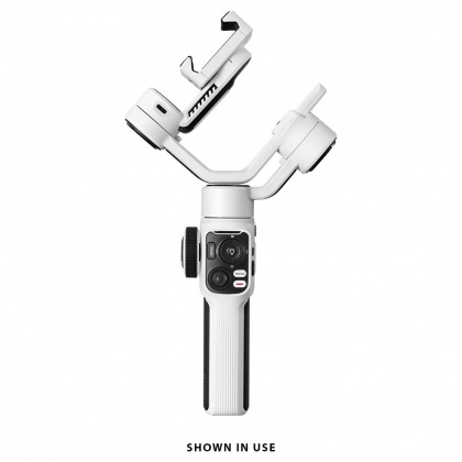 Zhiyun Smooth 5S Combo Gimbal Stabiliser for Smartphone, White Zhiyun Smooth 5S Combo Gimbal Stabiliser for Smartphone, White