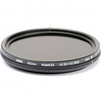 Cokin 52mm Nuances Variable ND32-1000 filter, with Pouch Case Cokin 52mm Nuances Variable ND32-1000 filter, with Pouch Case