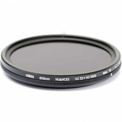 Cokin 58mm Nuances Variable ND32-1000 filter, with Pouch Case Cokin 58mm Nuances Variable ND32-1000 filter, with Pouch Case