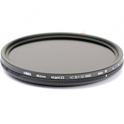 Cokin 62mm Nuances Variable ND32-1000 filter, with Pouch Case Cokin 62mm Nuances Variable ND32-1000 filter, with Pouch Case