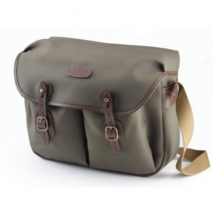 Billingham Hadley Large Camera Shoulder Bag, Sage Fibrenyte-Chocolate Trim Billingham Hadley Large Camera Shoulder Bag, Sage Fibrenyte-Chocolate Trim