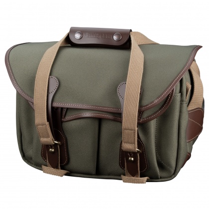 Billingham 225 MKII Shoulder bag, Sage Fibrenyte-Chocolate Trim Billingham 225 MKII Shoulder bag, Sage Fibrenyte-Chocolate Trim