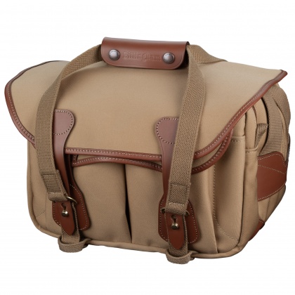 Billingham 225 MKII Shoulder bag, Khaki Canvas-Tan Trim Billingham 225 MKII Shoulder bag, Khaki Canvas-Tan Trim