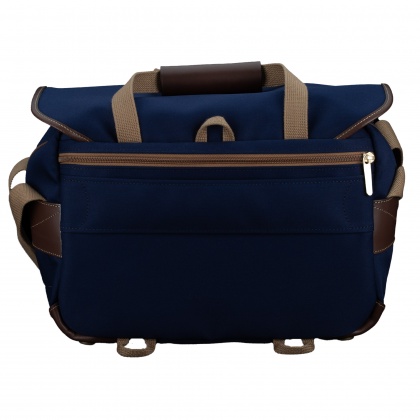 Billingham 335 MKII Shoulder bag, Navy Canvas-Chocolate Trim Billingham 335 MKII Shoulder bag, Navy Canvas-Chocolate Trim