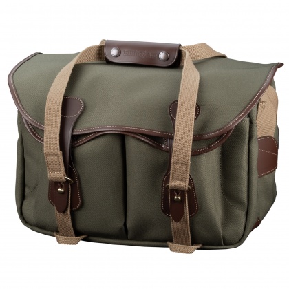 Billingham 335 MKII Shoulder bag, Sage Fibrenyte-Chocolate Trim Billingham 335 MKII Shoulder bag, Sage Fibrenyte-Chocolate Trim