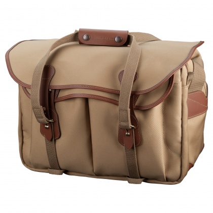 Billingham 445 MKII Shoulder bag, Khaki Canvas-Tan Trim Billingham 445 MKII Shoulder bag, Khaki Canvas-Tan Trim