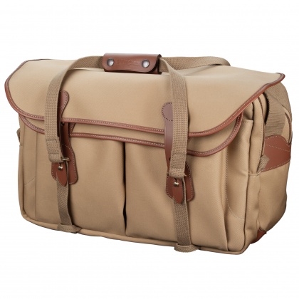 Billingham 555 MKII Shoulder bag, Khaki Canvas-Tan Trim Billingham 555 MKII Shoulder bag, Khaki Canvas-Tan Trim