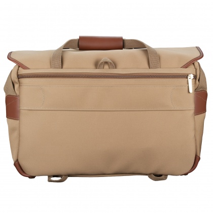 Billingham 555 MKII Shoulder bag, Khaki Canvas-Tan Trim Billingham 555 MKII Shoulder bag, Khaki Canvas-Tan Trim