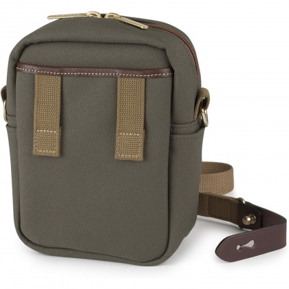 Billingham Compact Stowaway, Sage Fibrenyte-Chocolate Leather trim Billingham Compact Stowaway, Sage Fibrenyte-Chocolate Leather trim