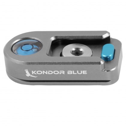 Kondor Blue Bubble Level Cold Shoe, Grey Kondor Blue Bubble Level Cold Shoe, Grey