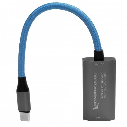 Kondor Blue HDMI TO USB-C Capture Card Kondor Blue HDMI TO USB-C Capture Card