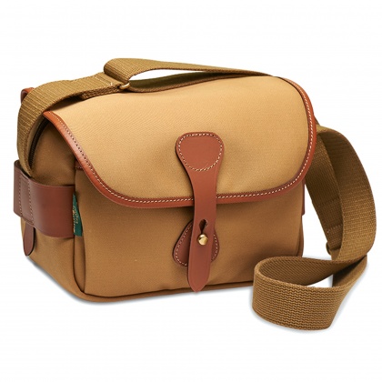 Billingham S2 Camera Shoulder Bag, Khaki Canvas-Tan Trim Billingham S2 Camera Shoulder Bag, Khaki Canvas-Tan Trim