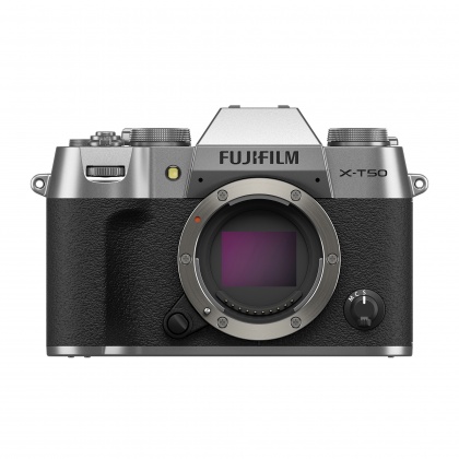 Fujifilm X-T50 Mirrorless Camera, Silver Body Fujifilm X-T50 Mirrorless Camera, Silver Body