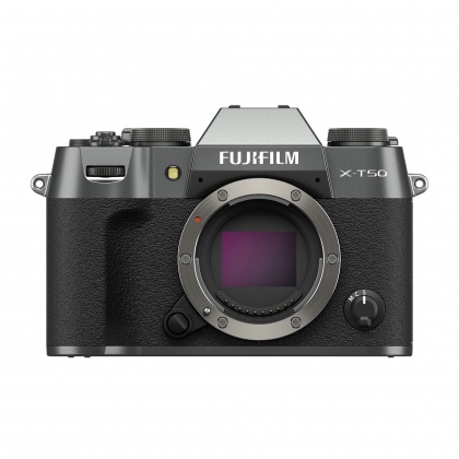 Fujifilm X-T50 Mirrorless Camera, Charcoal Silver Body Fujifilm X-T50 Mirrorless Camera, Charcoal Silver Body