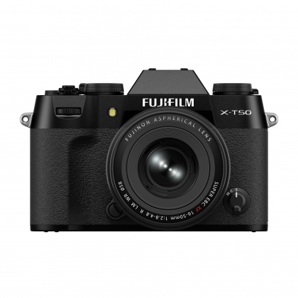 Fujifilm X-T50 Mirrorless Camera, Black with XF 16-50 lens Fujifilm X-T50 Mirrorless Camera, Black with XF 16-50 lens