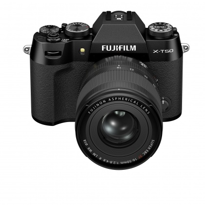 Fujifilm X-T50 Mirrorless Camera, Black with XF 16-50 lens Fujifilm X-T50 Mirrorless Camera, Black with XF 16-50 lens