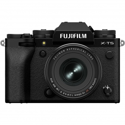 Fujifilm X-T5 Mirrorless Camera, Black with XF 16-50mm lens Fujifilm X-T5 Mirrorless Camera, Black with XF 16-50mm lens