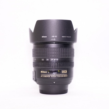 Used Nikon 18-70mm f3.5-4.5 ED DX lens Used Nikon 18-70mm f3.5-4.5 ED DX lens