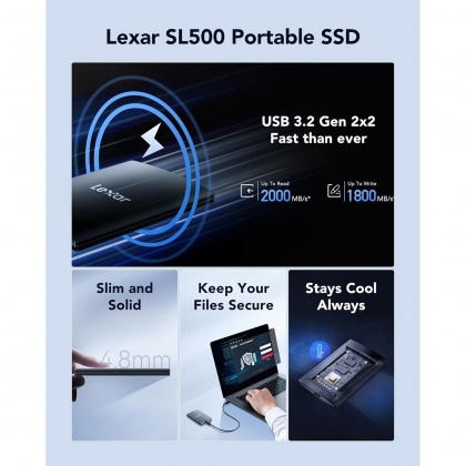 Lexar SL500 Portable SSD 1TB Lexar SL500 Portable SSD 1TB