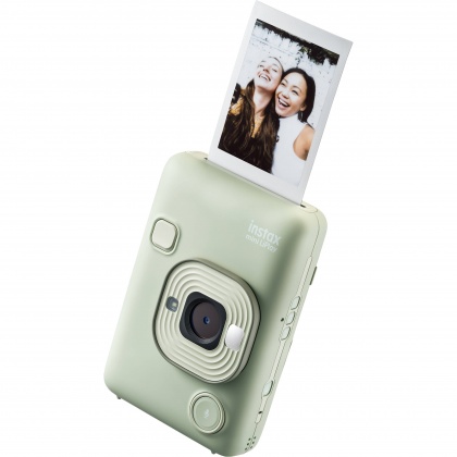 Fujifilm Instax Mini Liplay Instant Camera, Matcha Green Fujifilm Instax Mini Liplay Instant Camera, Matcha Green