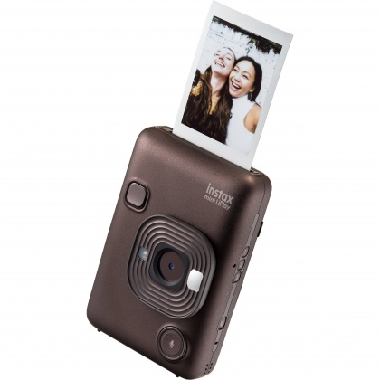 Fujifilm Instax Mini Liplay Instant Camera, Deep Bronze Fujifilm Instax Mini Liplay Instant Camera, Deep Bronze