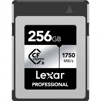 Lexar 256GB CFexpress Type B Silver R1750/W1300MB/s Lexar 256GB CFexpress Type B Silver R1750/W1300MB/s