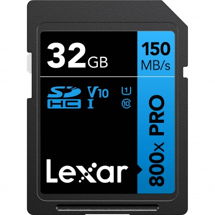 Lexar 32GB SDHC Blue R150/W104MB/s V10 Lexar 32GB SDHC Blue R150/W104MB/s V10