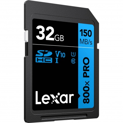 Lexar 32GB SDHC Blue R150/W104MB/s V10 Lexar 32GB SDHC Blue R150/W104MB/s V10