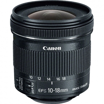 Canon EF-S 10-18mm f4.5-5.6 IS STM lens Canon EF-S 10-18mm f4.5-5.6 IS STM lens