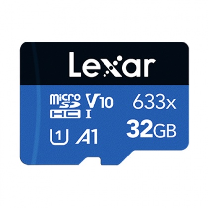 Lexar 32GB microSD Blue R100 V10 Lexar 32GB microSD Blue R100 V10