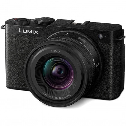 Panasonic Lumix S9 Mirrorless Camera with S-R1840, Jet Black Panasonic Lumix S9 Mirrorless Camera with S-R1840, Jet Black