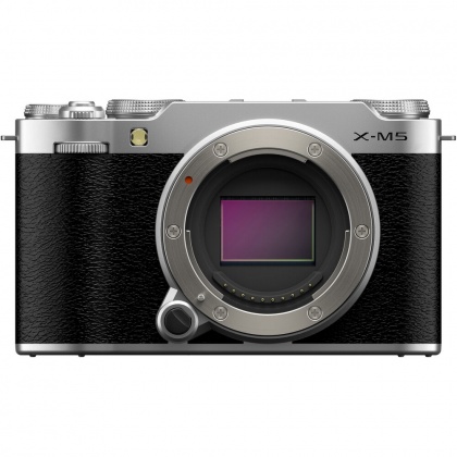 Fujifilm X-M5 Mirrorless Camera Body Only, Silver Fujifilm X-M5 Mirrorless Camera Body Only, Silver