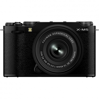 Fujifilm X-M5 Mirrorless Camera with XC15-45mm lens, Black Fujifilm X-M5 Mirrorless Camera with XC15-45mm lens, Black