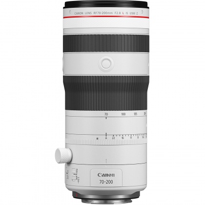 Canon RF 70-200mm F2.8L IS USM Z lens, White Canon RF 70-200mm F2.8L IS USM Z lens, White