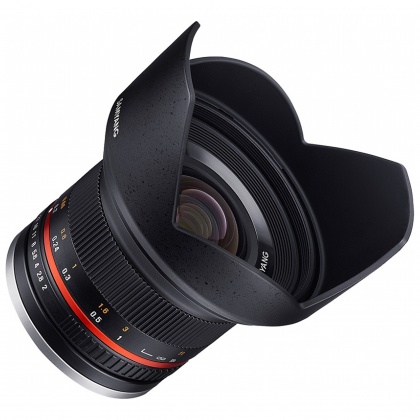 Samyang MF 12mm f2.0 lens for Fuji X, black Samyang MF 12mm f2.0 lens for Fuji X, black