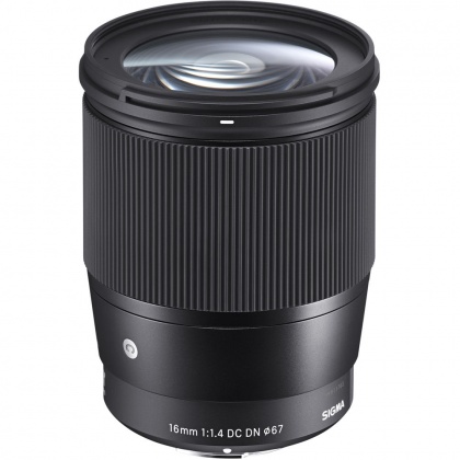 Sigma 16mm f1.4 DC DN Contemporary lens for Canon EOS RF-S Sigma 16mm f1.4 DC DN Contemporary lens for Canon EOS RF-S