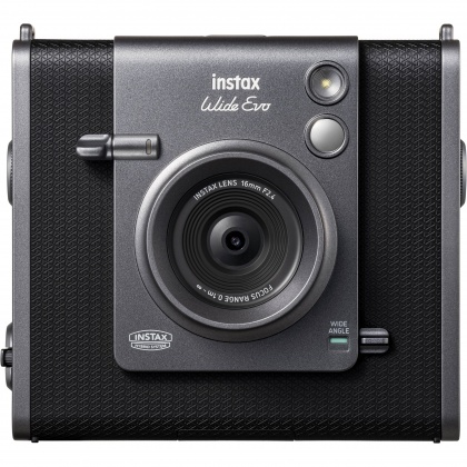 Fujifilm Instax Wide Evo Instant Camera, Black Fujifilm Instax Wide Evo Instant Camera, Black