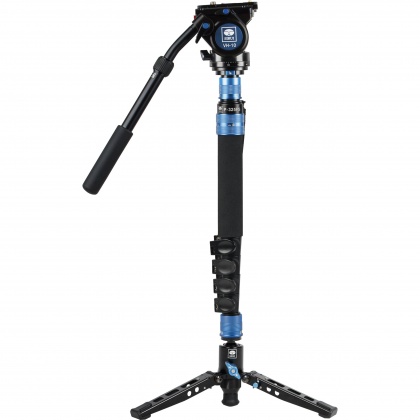 Sirui P-325FS Carbon Fibre Monopod with Stand and VH-10 video head Sirui P-325FS Carbon Fibre Monopod with Stand and VH-10 video head