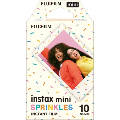 Fujifilm Instax Mini Sprinkles Film, Pack of 10 Fujifilm Instax Mini Sprinkles Film, Pack of 10