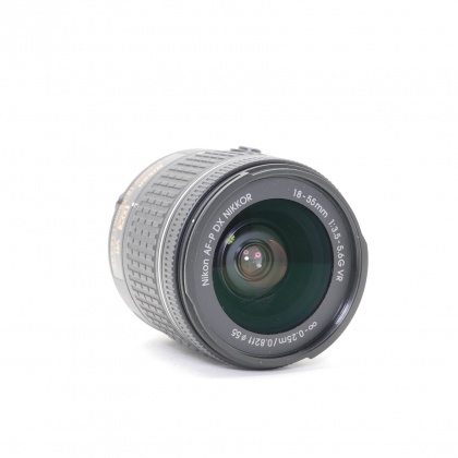 Used Nikon AF-P DX 18-55mm f3.5-5.6 G VR lens Used Nikon AF-P DX 18-55mm f3.5-5.6 G VR lens