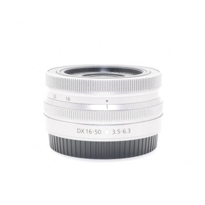 Used Nikon NIKKOR Z DX 16-50mm f3.5-6.3 VR lens, silver Used Nikon NIKKOR Z DX 16-50mm f3.5-6.3 VR lens, silver