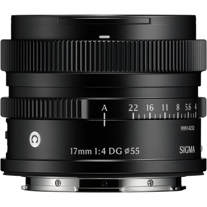 Sigma AF 17mm F4 DG I C lens for L-Mount, Black Sigma AF 17mm F4 DG I C lens for L-Mount, Black
