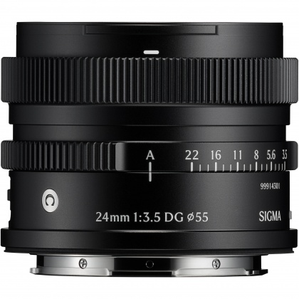Sigma AF 24mm F3.5 DG I C lens for L-Mount, Black Sigma AF 24mm F3.5 DG I C lens for L-Mount, Black