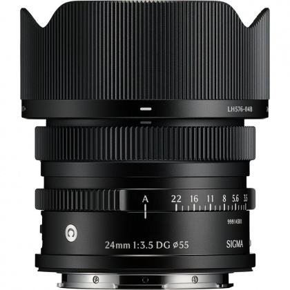 Sigma AF 24mm F3.5 DG I C lens for L-Mount, Black Sigma AF 24mm F3.5 DG I C lens for L-Mount, Black