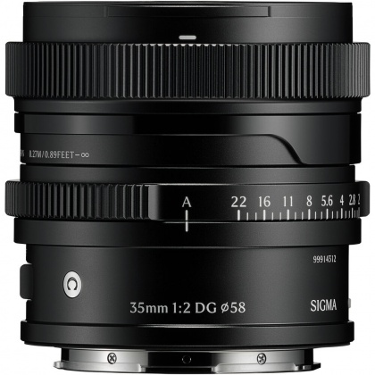 Sigma AF 35mm F2 DG I C lens for L-Mount, Black Sigma AF 35mm F2 DG I C lens for L-Mount, Black