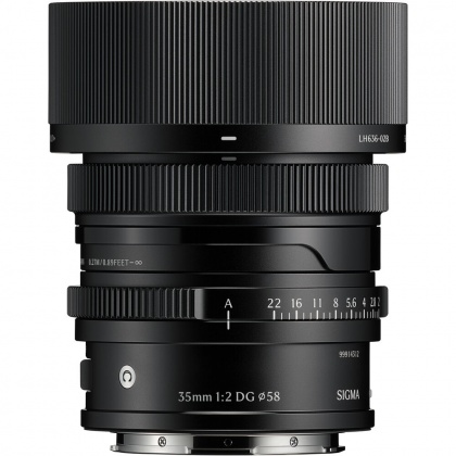 Sigma AF 35mm F2 DG I C lens for L-Mount, Black Sigma AF 35mm F2 DG I C lens for L-Mount, Black