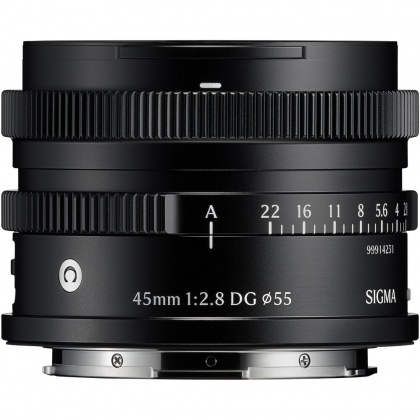 Sigma AF 45mm F2.8 DG I C lens for L-Mount, Black Sigma AF 45mm F2.8 DG I C lens for L-Mount, Black